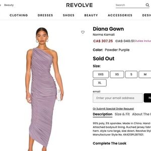 Norma Kamali Diana Gown